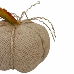 Northlight 5.5" Beige Burlap Autumn Harvest Table Top Pumpkin -Northlight GUEST e4b3d5b7 77e8 43e4 9a39 7338d0823d84