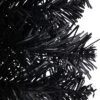 Northlight 24" Black Colorado Spruce Artificial Halloween Wreath, 24-Inch, Unlit -Northlight GUEST e65f284f 80df 4654 a88c 41c13050dab6