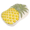 Northlight 18" Pineapple Shaped Plush Fleece Indoor Throw Pillow - Green/Yellow -Northlight GUEST e7e7756e 84fd 439b a516 10719a88c773