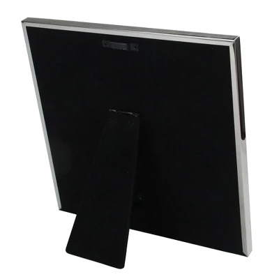 Northlight 10" Metallic Square 4" X 6" Baby Photo Picture Frame - Silver 5 Northlight 10" Metallic Square 4" X 6" Baby Photo Picture Frame - Silver - Image 3