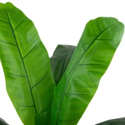Northlight 4' Artificial Tropical Banana Tree In A Clay Pot -Northlight GUEST e9978b3c 2a67 4e95 8d44 b47052ac7f16