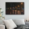 Northlight LED Lighted Nighttime City Park Scene Canvas Wall Art 23.75" -Northlight GUEST ef25a44f 4ca7 4299 87da 85a1a3e087d3