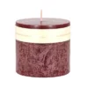 Northlight 3.25" Wine Red Traditional Cylindrical Outdoor Pillar Candle -Northlight GUEST efd5810a d303 440a 98db 44ea2be24ab0