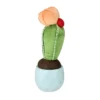 Northlight 9.75" Flowering Cactus Artificial Potted Plant Table Top Decoration - Green/Orange -Northlight GUEST f3767d6e b07a 4fa9 8ed5 315c4b723400