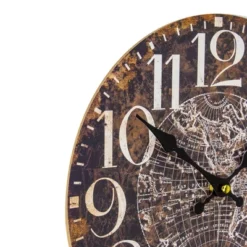 Northlight 12" Battery Operated Round Wall Clock With World Globe Design 7 Northlight 12" Battery Operated Round Wall Clock With World Globe Design -Northlight GUEST f3ea47b0 fe94 4b12 b24f 4b074e62a19b