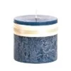Northlight 3.25" Navy Blue Traditional Cylindrical Outdoor Pillar Candle -Northlight GUEST f9b7901b 8eca 4065 abc1 b6045c3817fb
