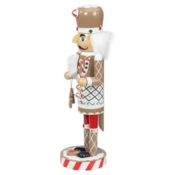 Northlight 14" Beige And Red Gingerbread Chef Christmas Nutcracker -Northlight GUEST faf17018 d0c7 4d29 a70d d8ad85b56fef