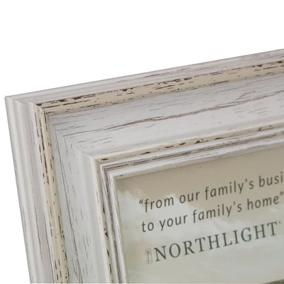 Northlight 8" X 10" Weathered Finish Photo Picture Frame - White 6 Northlight 8" X 10" Weathered Finish Photo Picture Frame - White - Image 4