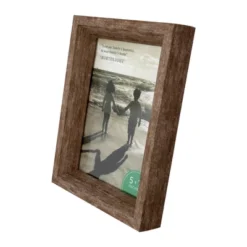 Northlight 8.25" Brown Picture Frame With Easel Back For 5" X 7" Photos -Northlight GUEST ff6421d8 7752 43f3 a4c6 084471d67de3